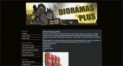 Desktop Screenshot of dioramasplus.com