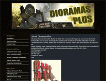 Tablet Screenshot of dioramasplus.com